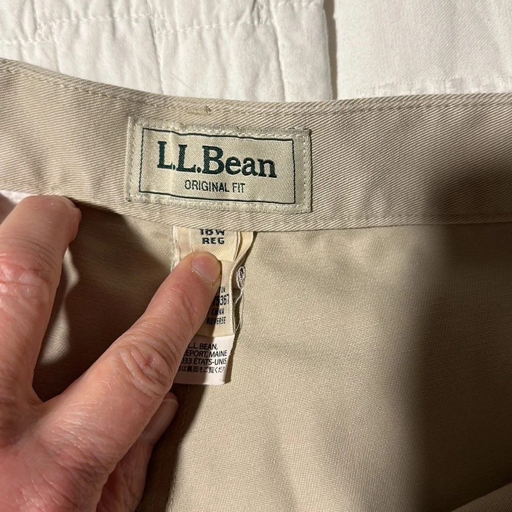 Women's Perfect Fit Pants, Cropped khaki - Picture 4 of 4